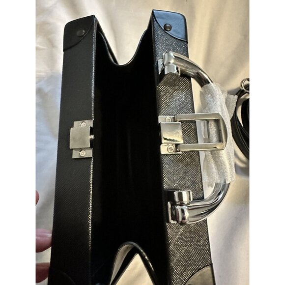 Retro 1980's boombox radio satchel crossbody purse NEW - Picture 6 of 7